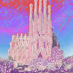 Sagrada Familia 3 by Lea Colours