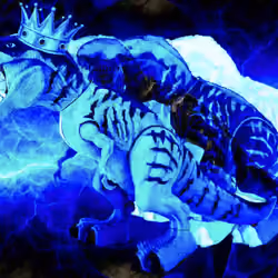 Bitcoin is KING – bTc Rex (Blue Edition)