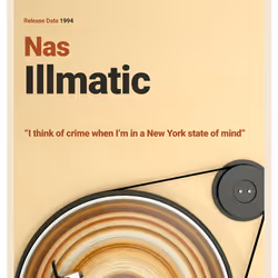 Crypto Records - Nas - Illmatic