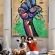 NYC's 2020 Berlin Wall: Pubilc Protest Art