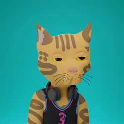3D Gutter Cats #030