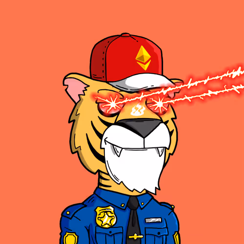 Grouchy Tiger Social Club #3387