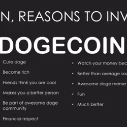 REASONS TO INVEST IN DOGECOIN