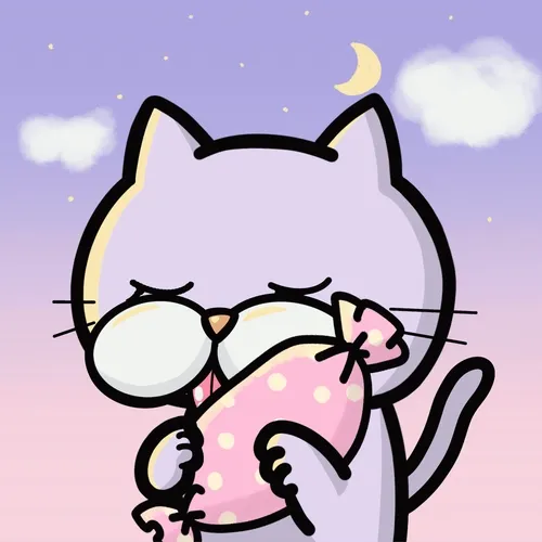 Cat is licking something #94