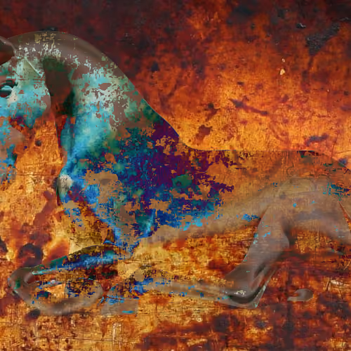 BLUE HORSE