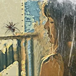 Woman in sad mood