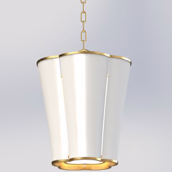 Metal Cone Pendant 12