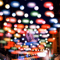 Vibrant Nights: 26 - Rainbow Lantern Scene