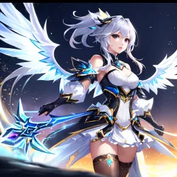 Aureate Ascension: Wings of the Goddesses Evangeline