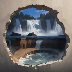 Holes In The Wall - Waterfall