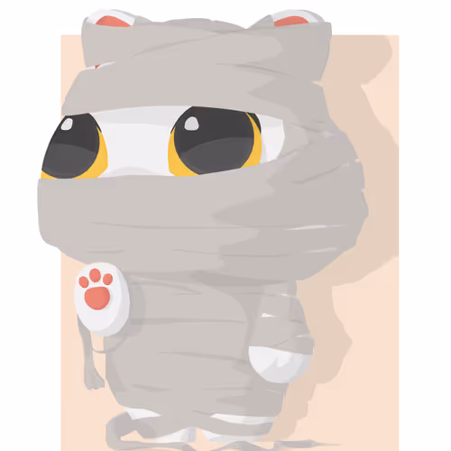 Mummy Onigiri neko