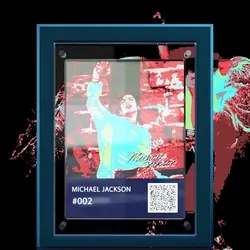 Michael Jackson pixel art card #002