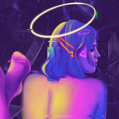 Your angel in neon