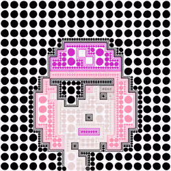 Digital Circlism Punks #24
