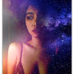 A woman from far away