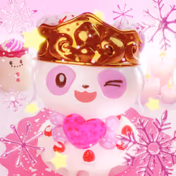 CNPcake #00357 Leelee-Pink-Princess-Wink