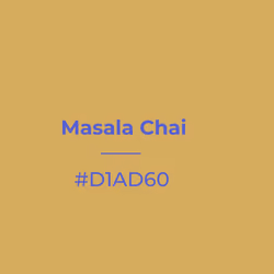 Masala Chai #d1ad60