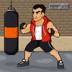 Papafitgym Pixel Art #020