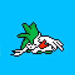 Sleeping shaymin