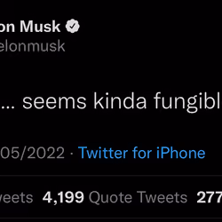 I dunno … seems kinda fungible