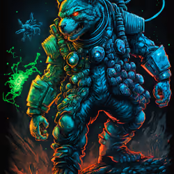 Legendary galaxy wolf