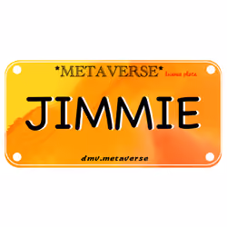 LicensePlate#JIMMIE