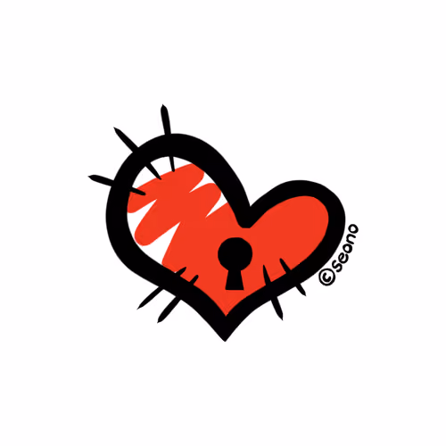 heart lock #LOCK01