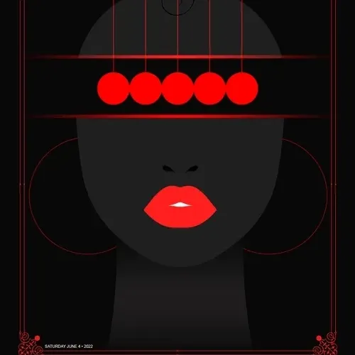 Black - White - Red