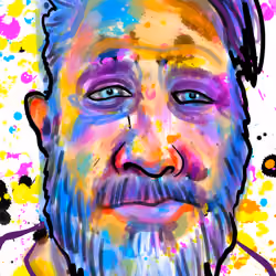 DrainedEye Family #6, 'SELF PORTRAIT 2/4/22'