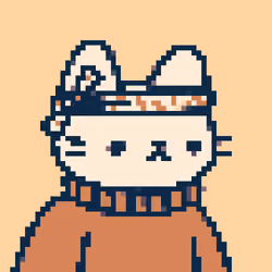 Bored Pixel Cat #81