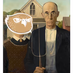 Owlmerican Gothic