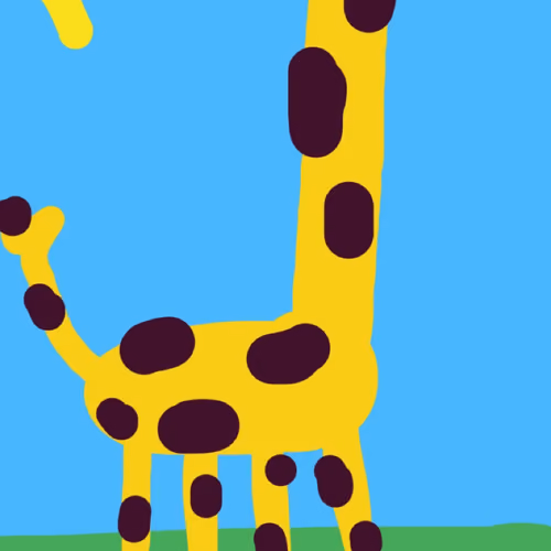 Doodle Giraffe #4