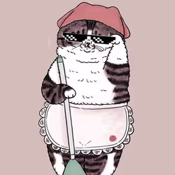cleaning cat#004