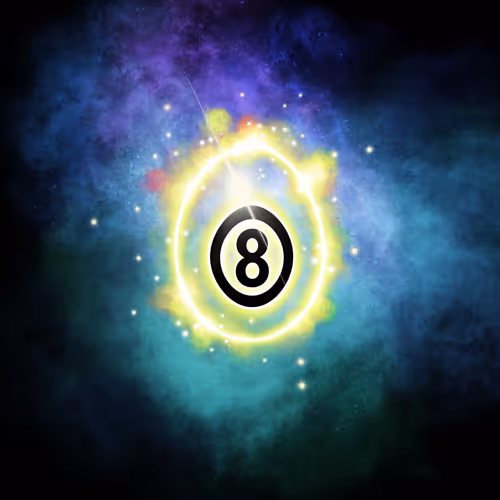 Magic Golden Eight Ball Eggs