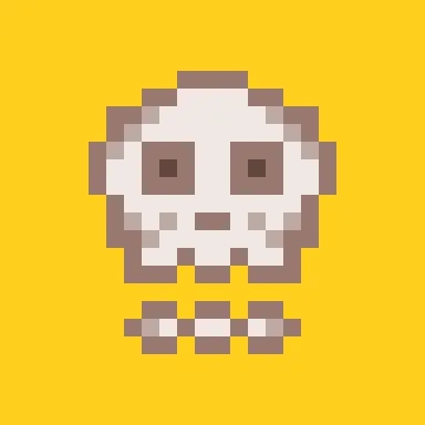 Kawaii SKULL #9965
