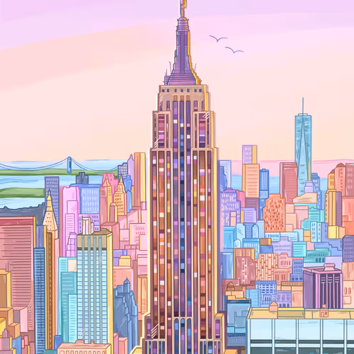 Empire State - New York, USA