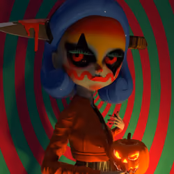 Doll collectible - clown