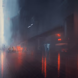Dark streets. #97