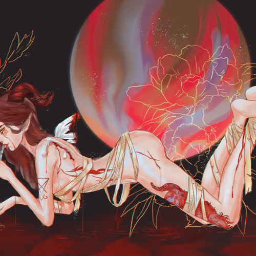 Girl And The MOON