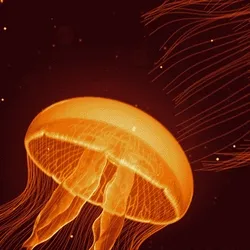 Jellyfish Aquarium - Apricot