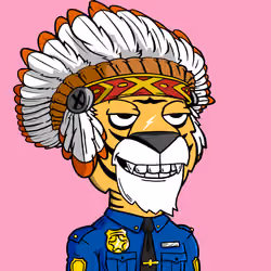 Grouchy Tiger Social Club #9006