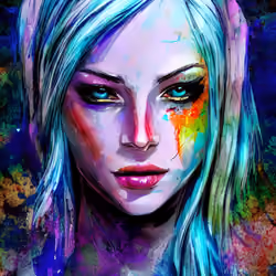 Abstract Lady