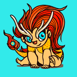 Red Chinese Dragon Morbbii