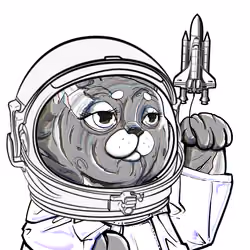Maneki Gang #9350 - "Moonwalker"
