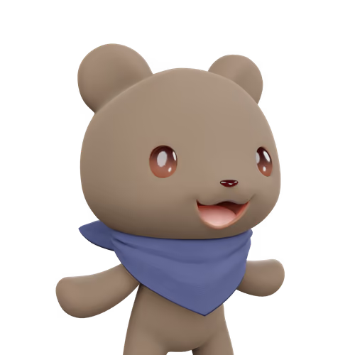 3D LEELEE-Normal-Asiatic black bear-#00202