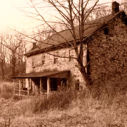 Rural Stone House