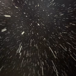 Lost in snow.