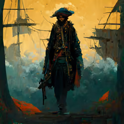 Pirate of the desert seas