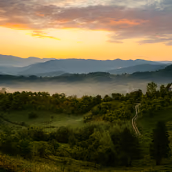 Sunrise in Maramures