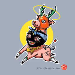 Mareet Evil deer x EVOL 